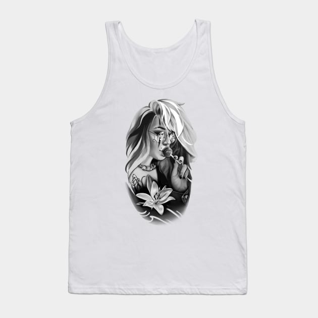 Chicano Girl Tank Top by ashmidt